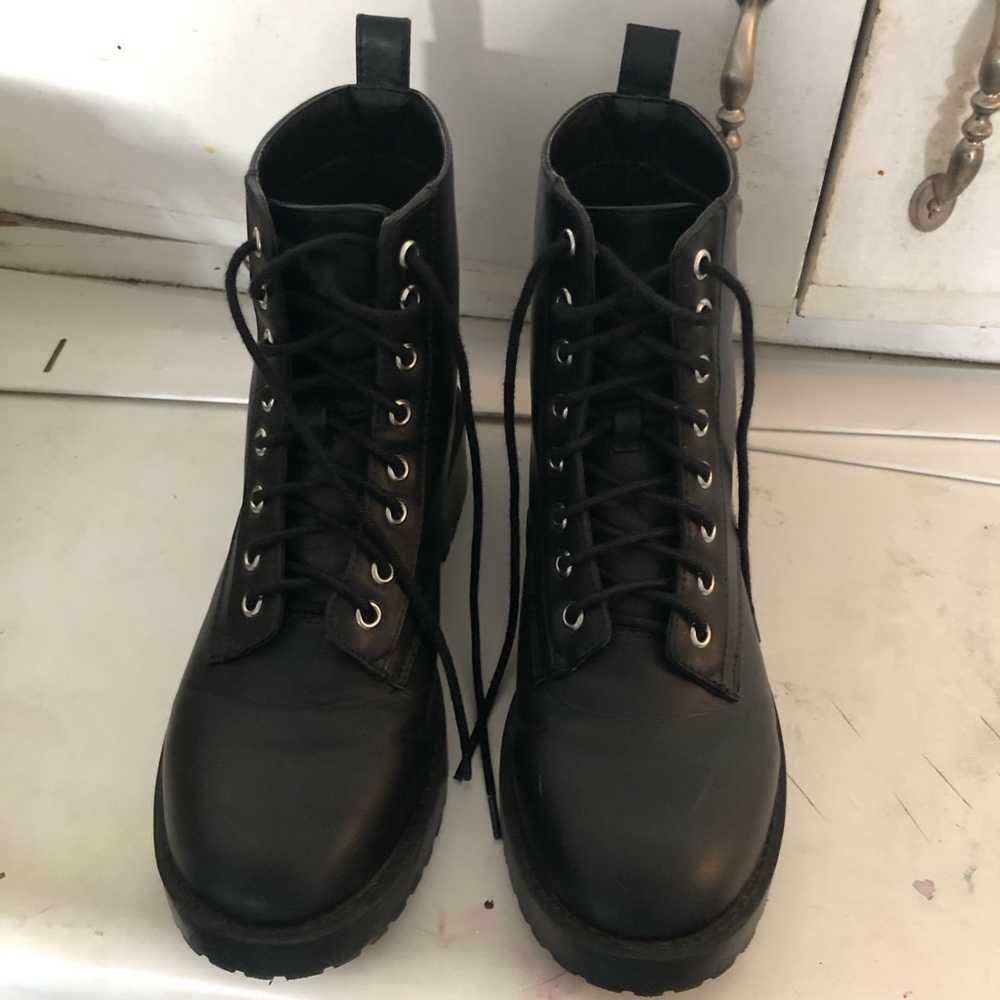 H&M combat boots